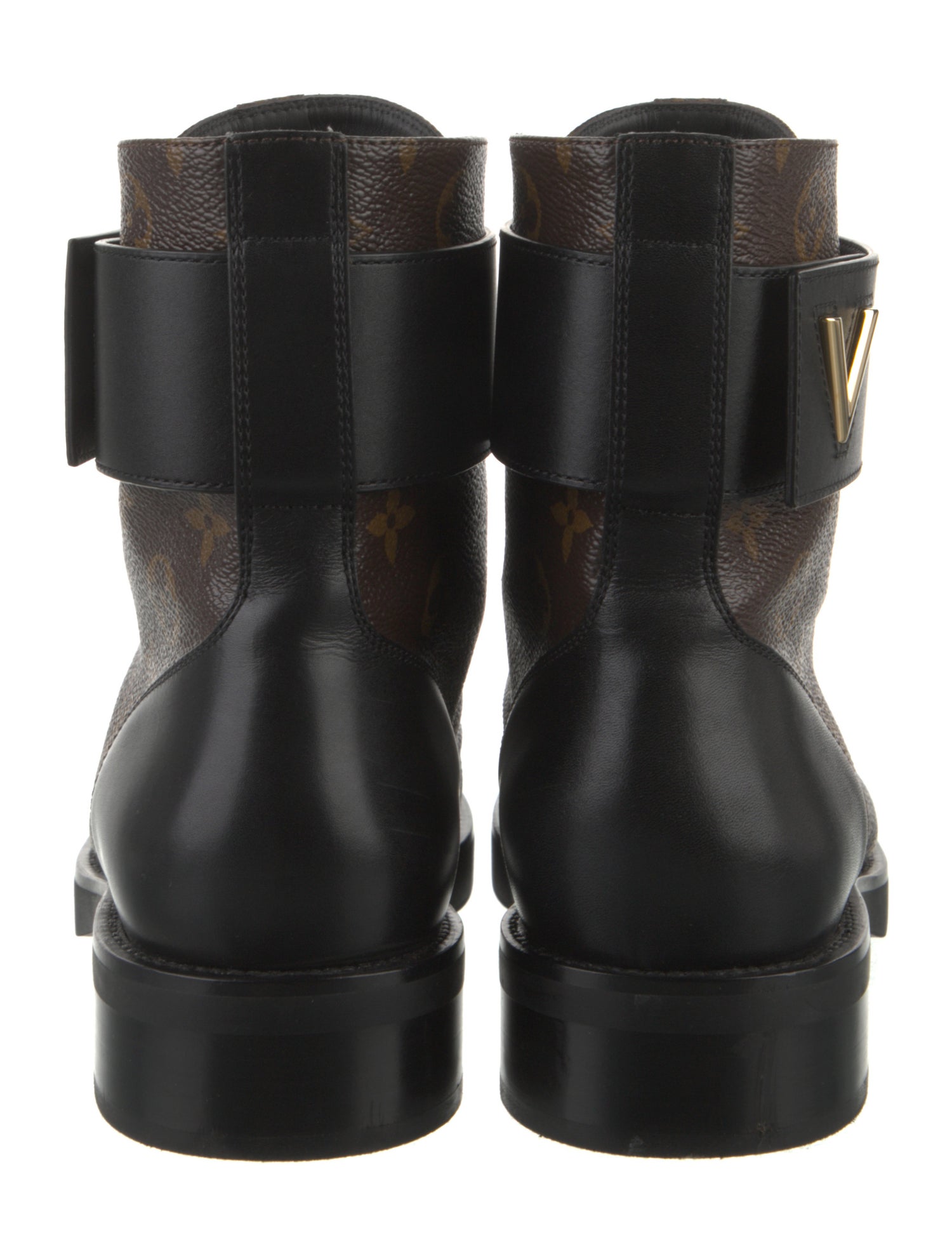 Louis Vuitton LV Monogram Combat Boots